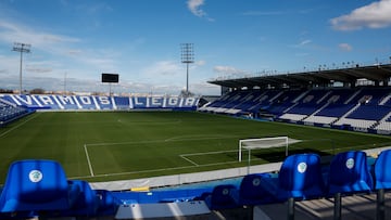 17/12/25 BRINDIS COPA DE NAVIDAD 2025 DEL CD LEGANES PANORAMICA ESTADIO MUNICIPAL DE BUTARQUE VISTA INTERIOR