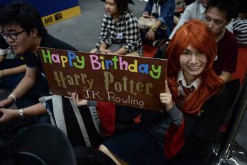 Una fan felicita el cumplea&ntilde;os a Harry Potter