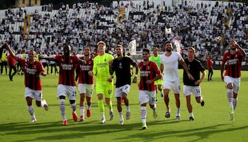 El Milan est¨¢ valorado en 478 millones de euros. El siete veces campe¨®n de Europa ha revalorizado su plantilla en las ¨²ltimas temporadas con jugadores como Kessi¨¦ (55), Theo Hern¨¢ndez (50), Tomori (40) y Bennacer (38).