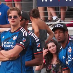 Joe Burrow y Ja’Marr Chase fueron a ver a Messi en el FC Cincinnati vs Inter Miami
