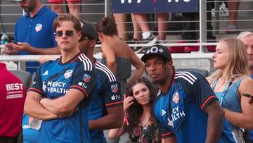 El quarterback de los Cincinnati Bengals, Joe Burrow, y el widereceiver Jamarr Chase, estuvieron presentes en el duelo del FC Cincinnati vs Inter Miami de la US Open Cup.