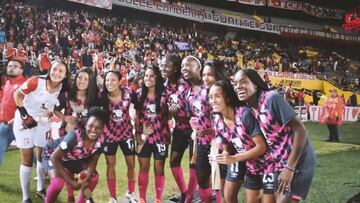 Santa Fe revive presentación de Las Leonas: Extrañan El Campín