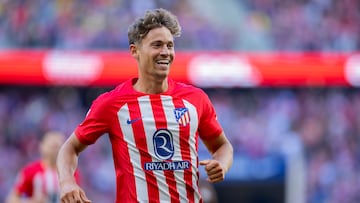 Marcos Llorente durante el Atlético de Madrid - Las Palmas de LaLiga EA Sports.