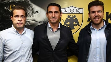 Manolo Jiménez deja el AEK