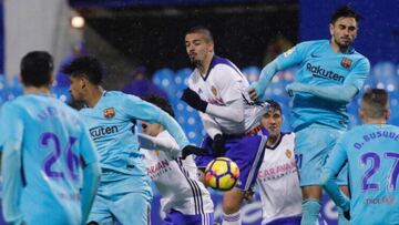 Zaragoza y Barcelona B firmaron tablas en La Romareda.