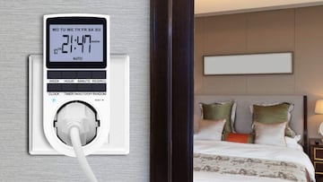 Ahorra en la factura de la luz con este temporizador con más de 4.000 valoraciones en Amazon