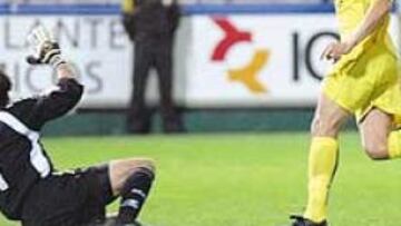 <B>ESPECTACULAR</b>. El argentino Juan Roman Riquelme estuvo en el partido de ayer soberbio.