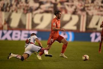 Gareth Bale in action against Rayo Vallenco