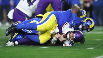 This is the reason why the Vikings touchdown at the beginning of the 2nd quarter was not counted: the rule explained