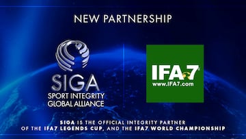 The alliance will see SIGA take center stage at the IFA7 Legends Cup and 2025 World Championship, promoting values of fair play and good governance