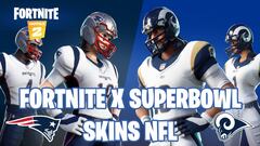 Fortnite se actualiza con un modo de juego con skins de la NFL