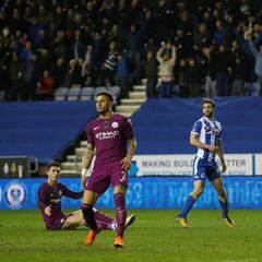 Wigan 1-0 Manchester City: Bravo queda eliminado de la FA Cup