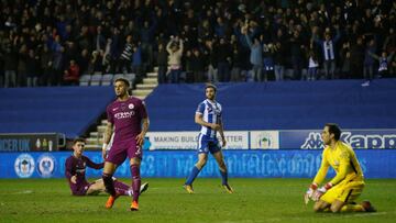 Wigan 1-0 Manchester City: Bravo queda eliminado de la FA Cup