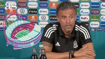 Luis Enrique explica porqué no han entrenado en Wembley antes de la semifinal contra Italia