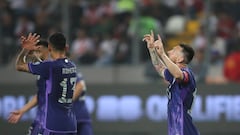 Lionel Messi starts and scores twice in Lima as Argentina down Peru to continue their perfect start to World Cup qualification.