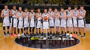 Formación del Bilbao Basket, segundo de la fase regular