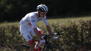 Tadej Pogacar, segundo del Tour de Francia.