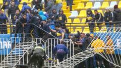 Diputados buscan el retorno de Carabineros a los estadios