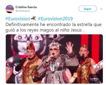 Los mejores memes de la gala de Eurovisión