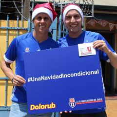 El especial regalo de navidad de Diego Rivarola a un hincha azul