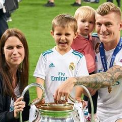 Toni Kroos triunfa con el original tatuaje que se ha hecho de su hija