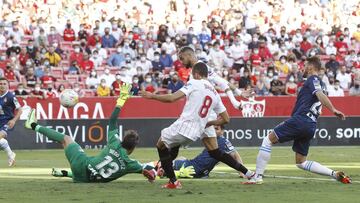 Sigue el partido entre Sevilla vs Espanyol en directo, partido de la jornada 7 de LaLiga Santander que se juega a las 18:30 horas en el Sánchez Pizjuán.