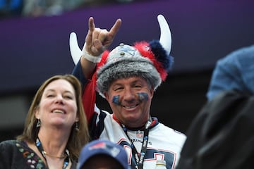 Las mejores imágenes de los fanáticos en el Super Bowl LII