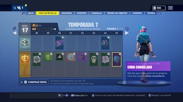 Fortnite Temporada 7: Todos los skins y recompensas del Pase de Batalla