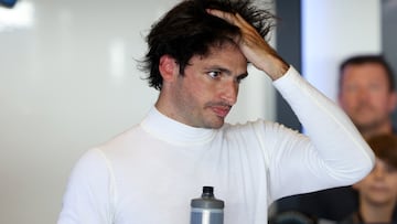 Abu Dhabi (United Arab Emirates), 10/12/2024.- Williams driver Carlos Sainz Jr. of Spain during the Formula One post-season test session at the Yas Marina Circuit racetrack in Abu Dhabi, United Arab Emirates, 10 December 2024. (Fórmula Uno, España, Emiratos Árabes Unidos) EFE/EPA/ALI HAIDER