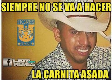 Los memes no paran de reír por la eliminación de Tigres y Xolos