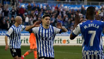 El Alavés no celebra últimamente muchos goles