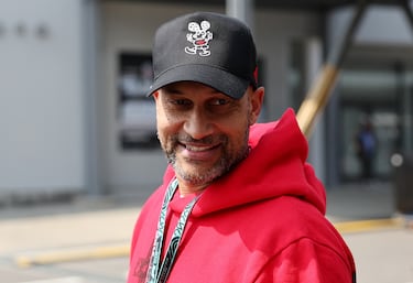Keegan-Michael Key durante el Gran Premio de Japón de la Fórmula 1.