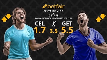 Celta de Vigo vs. Getafe CF: horario, dónde ver, estadísticas y pronósticos