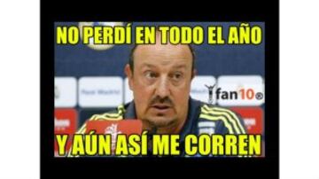 Los memes sobre la destitución de Rafa Benítez