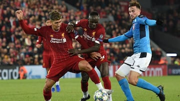 Roberto Firmino, Man&eacute; y Fabi&aacute;n.