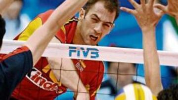 <b>EL MEJOR. </b>Israel Rodríguez fue el mejor de España y del partido.