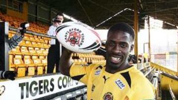 <b>EL TIGRE ANABOLIZADO. </b>Chambers, con la camiseta de los Tigers.