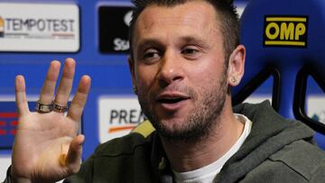 Cassano: "En el Madrid comía como un perro y no dormía"