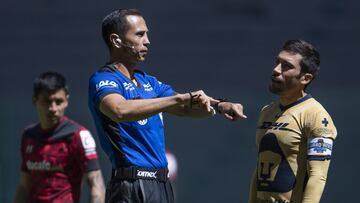 Arturo Brizio cataloga como correcta decisi&oacute;n de Santander en gol anulado a Pumas