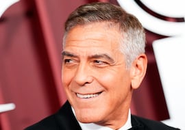 George Clooney, el galán de Hollywood, asegura que no volverá a besar a ninguna mujer