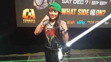 La luchadora mexicana se encuentra enfocada en busca del campeonato ante Desiree Yanez de USA; la pelea se llevar&aacute; a cabo este 7 de diciembre.
