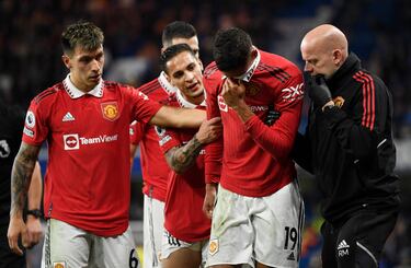 Why is Sofyan Amrabat not playing for Manchester United? Champions League team news