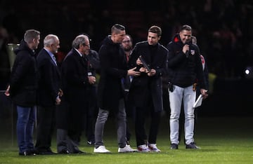 Homenaje a Gabi en el Wanda Metropolitano