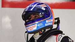 Alonso, tercero en el último ensayo, que dominó Senna