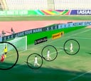 Que lo explique la brujería o Cuarto Milenio: el 'paranormal' gol con el balón saliendo del plano