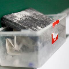 ¿Por qué las pizarras son de color verde?