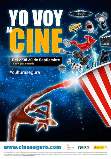 Fiesta del Cine 2021: cómo comprar entradas a través de la app del móvil en Android e iOS