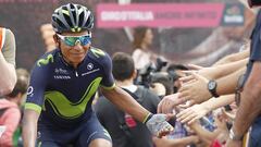 Nairo Quintana es uno de los favoritos del Giro de Italia.