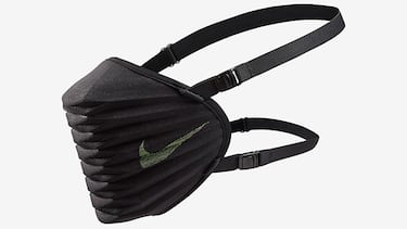 Encontramos una mascarilla deportiva Nike transpirable con un 20% de descuento