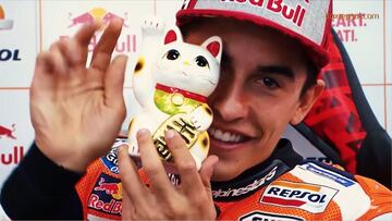 Gasol, Nadal y Ansu Fati, entre otros, en la felicitación más especial para Marc Márquez